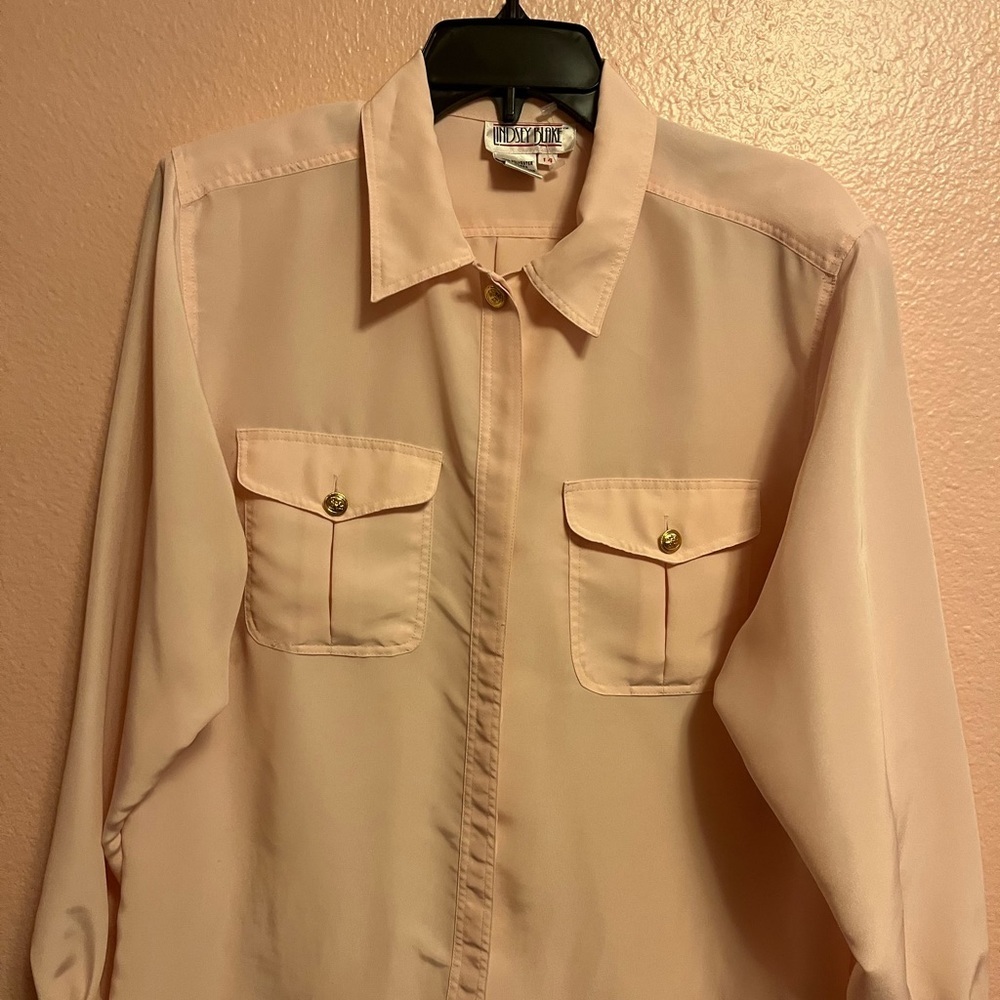 Women’s Blouse Light Pink Color